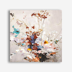 Fall Floral (Square) Canvas Print