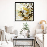 Flock of Flowers 1 (Square) Art Print