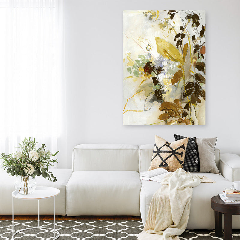 Flock of Flowers 1 Canvas Print
