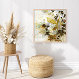 Flock of Flowers 1 (Square) Art Print