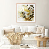 Flock of Flowers 1 (Square) Art Print
