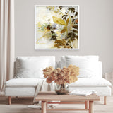 Flock of Flowers 1 (Square) Art Print