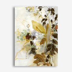 Flock of Flowers 1 Canvas Wall Art Print