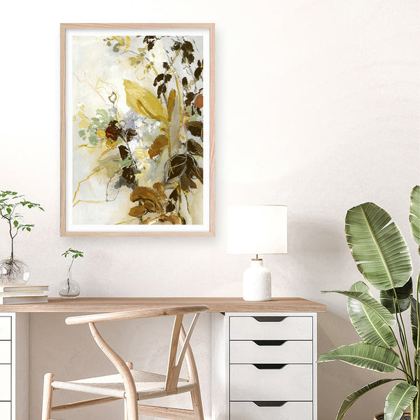Flock of Flowers 1 Art Print