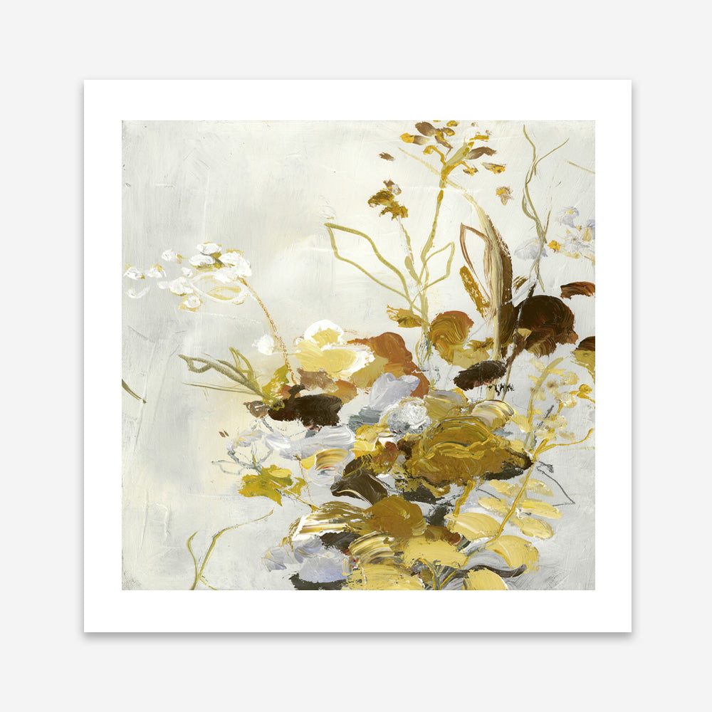 Flock of Flowers 2 (Square) Art Print
