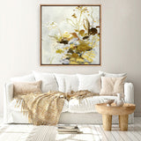 Flock of Flowers 2 (Square) Canvas Print