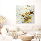 Flock of Flowers 2 (Square) Canvas Print