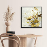 Flock of Flowers 2 (Square) Art Print