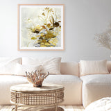 Flock of Flowers 2 (Square) Art Print