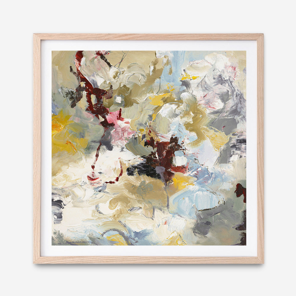 Free Play 1 (Square) Art Print