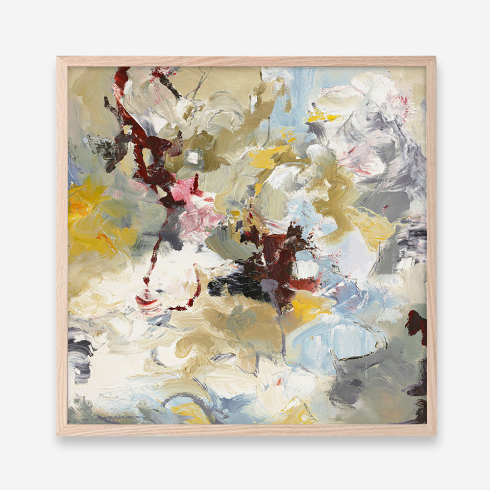 Free Play 1 (Square) Art Print