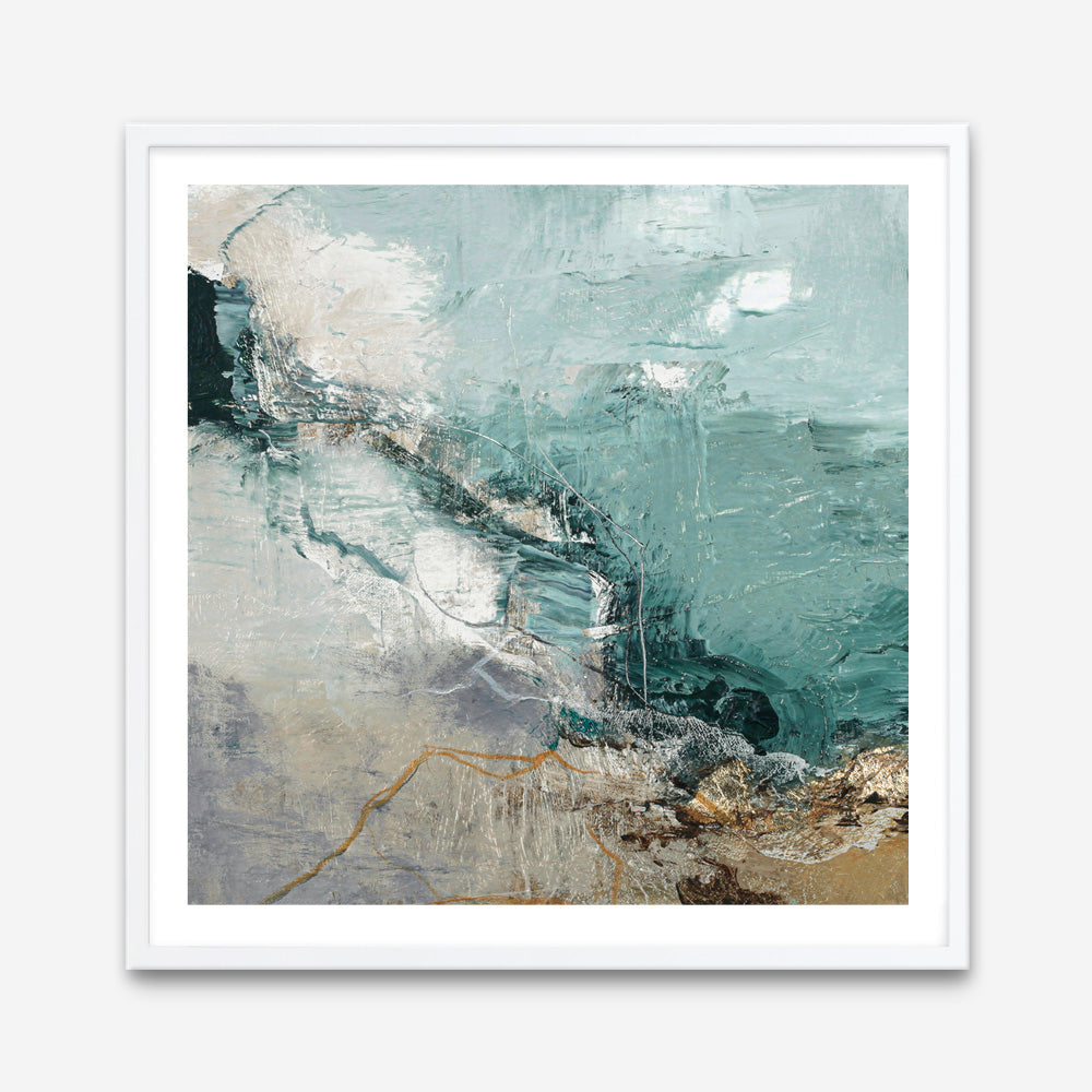 Downhill (Square) Art Print