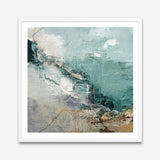 Downhill (Square) Art Print