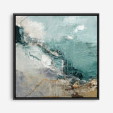 Downhill (Square) Canvas Print