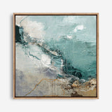 Downhill (Square) Canvas Print