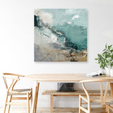 Downhill (Square) Canvas Print