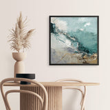 Downhill (Square) Art Print