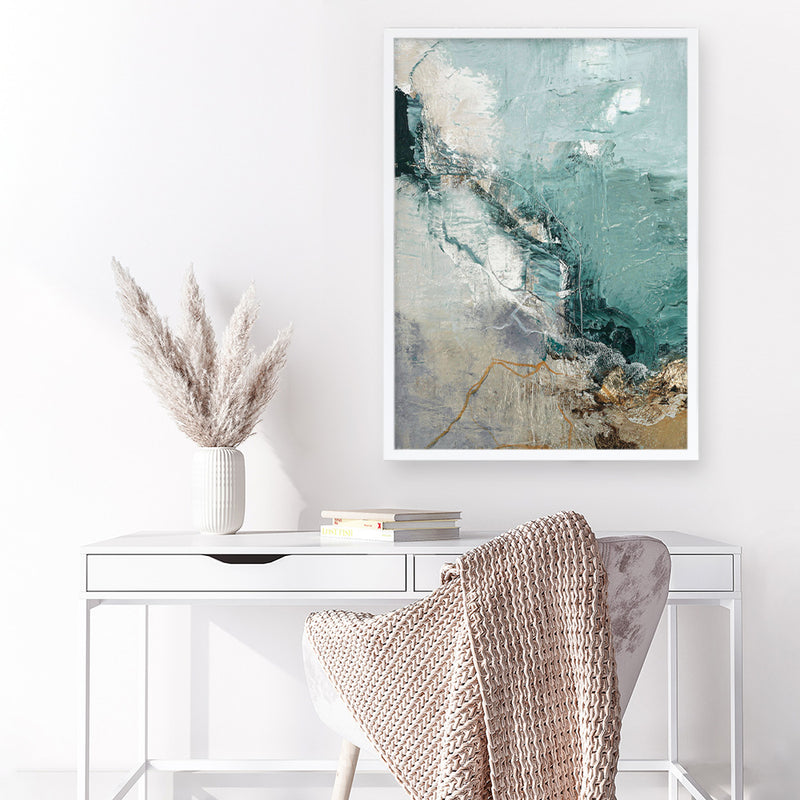 Downhill Art Print