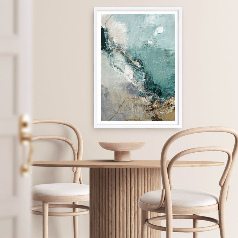 Downhill Art Print