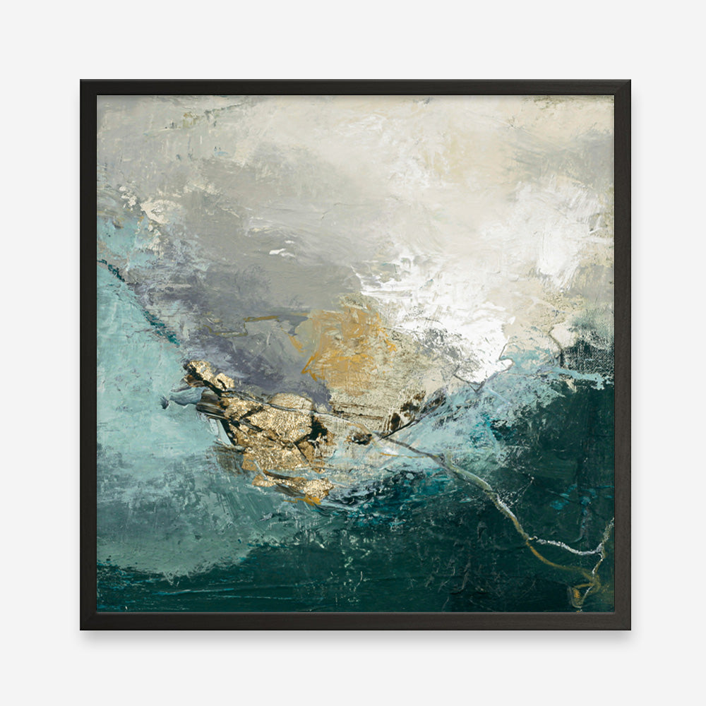 Uphill (Square) Art Print