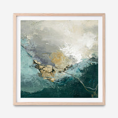 Uphill (Square) Art Print