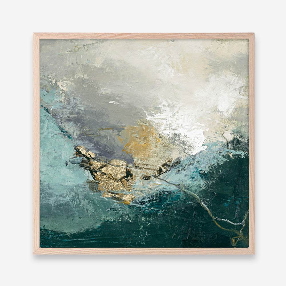 Uphill (Square) Art Print