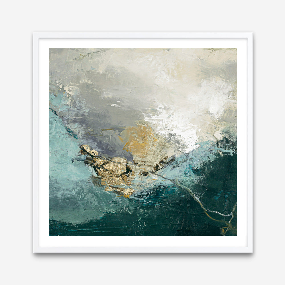 Uphill (Square) Art Print