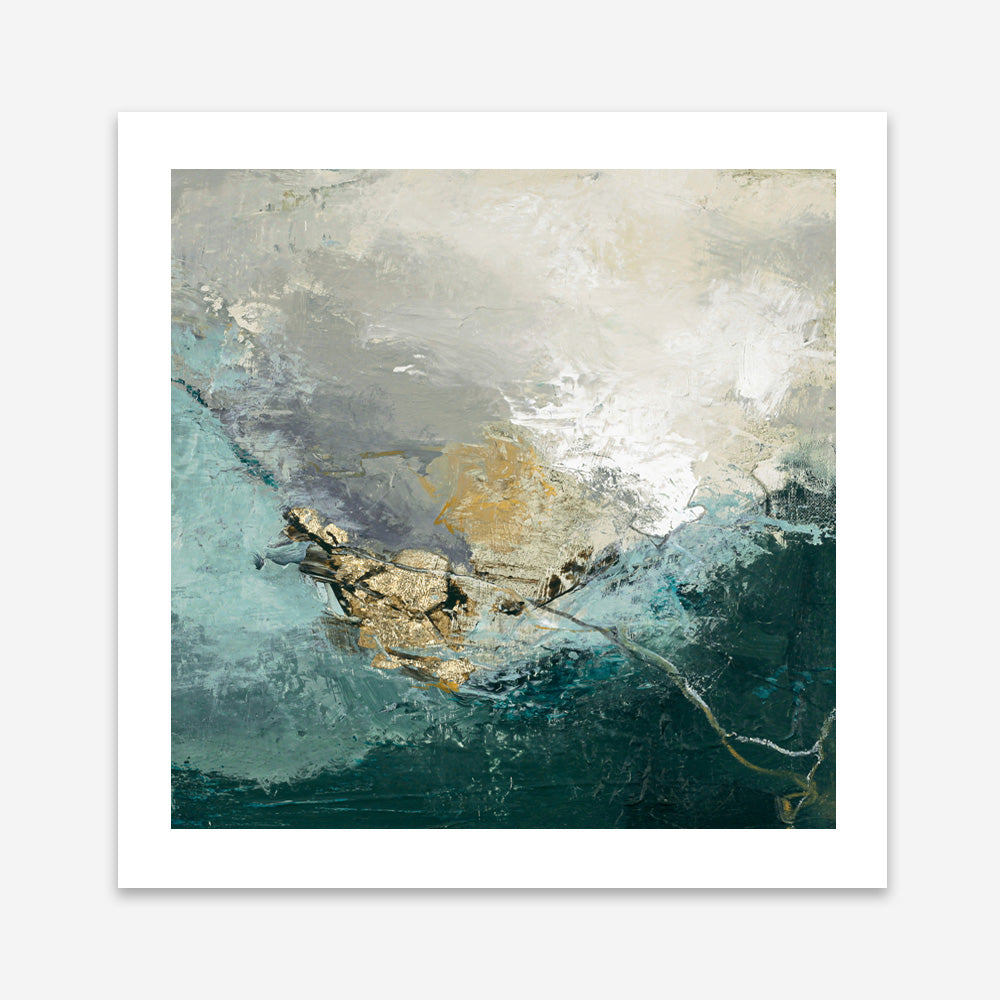 Uphill (Square) Art Print