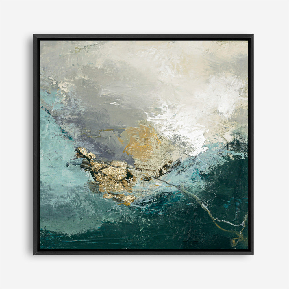 Uphill (Square) Canvas Print