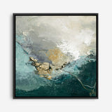 Uphill (Square) Canvas Print