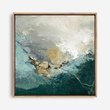 Uphill (Square) Canvas Print