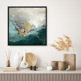 Uphill (Square) Canvas Print