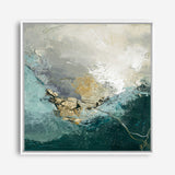 Uphill (Square) Canvas Print
