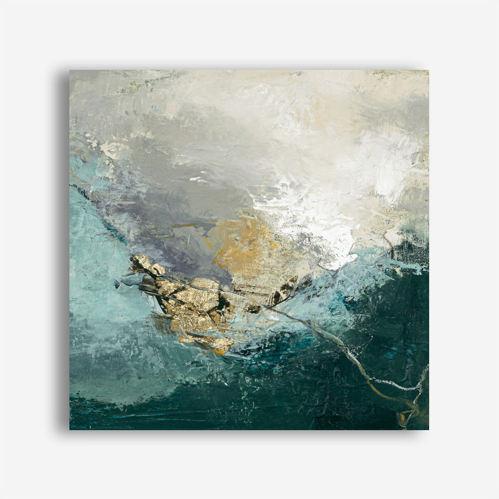 Uphill (Square) Canvas Print