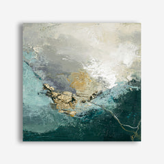 Uphill (Square) Canvas Print