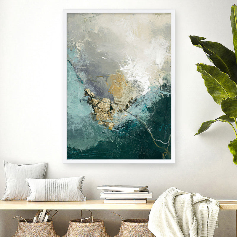 Uphill Art Print