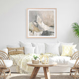 Nordic Shapes (Square) Art Print