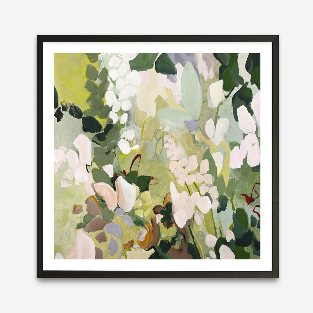 Green Garden Variation (Square) Art Print