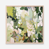 Green Garden Variation (Square) Art Print