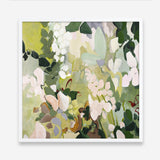 Green Garden Variation (Square) Art Print