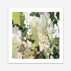 Green Garden Variation (Square) Art Print
