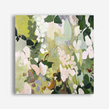 Green Garden Variation (Square) Canvas Print