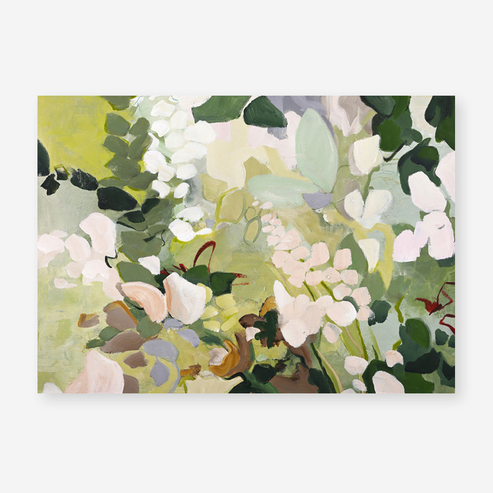 Green Garden Variation Art Print