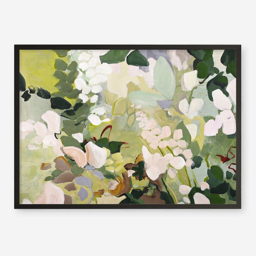 Green Garden Variation Art Print