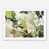 Green Garden Variation Art Print