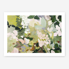 Green Garden Variation Art Print