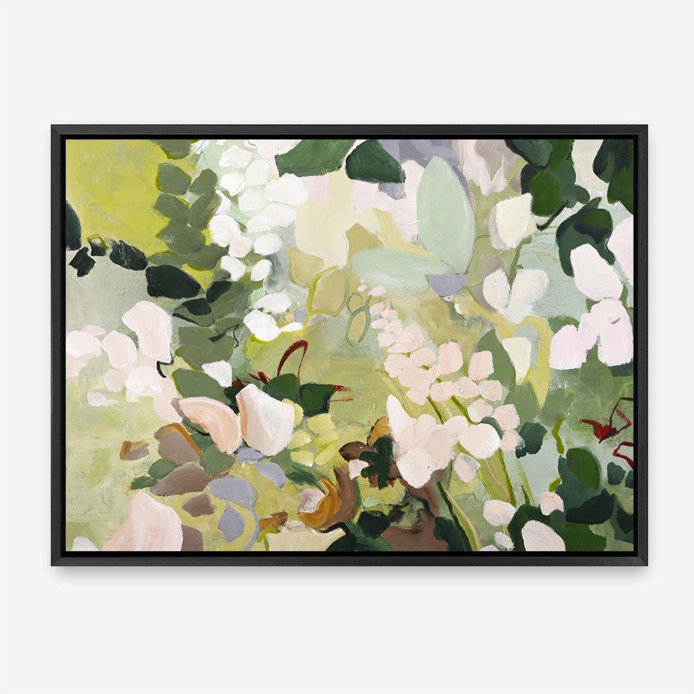 Green Garden Variation Canvas Print