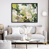 Green Garden Variation Canvas Print