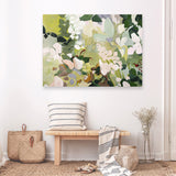 Green Garden Variation Canvas Print