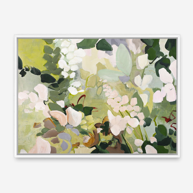 Green Garden Variation Canvas Print